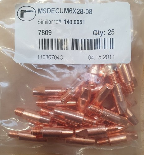 Stück stromdüse m6 x - 25,