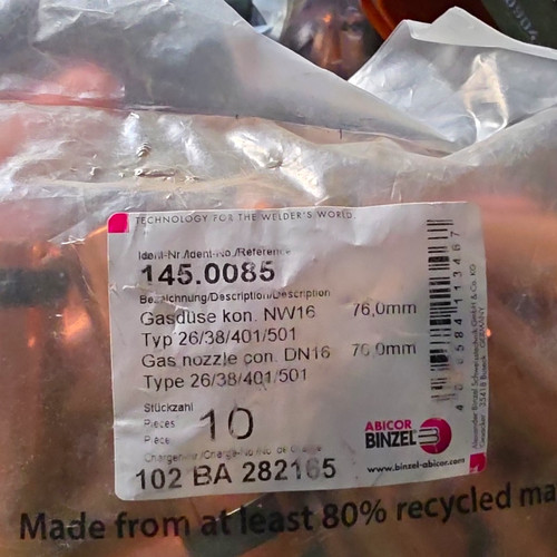 Abicor binzel gasdüse kon - abicor,