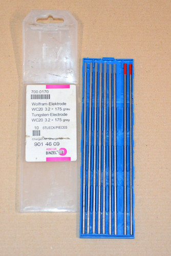 Binzel wolframelektrode wc20 - wolframelektrode,